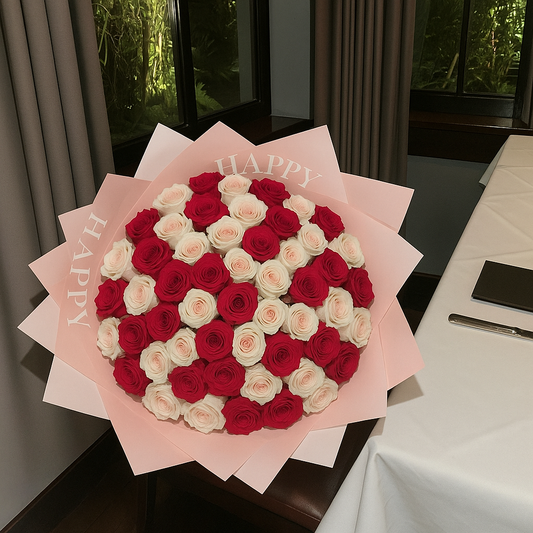 Roses Bouquet mix colors